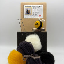 Load image into Gallery viewer, Bumble Bee Needle Felting Kit