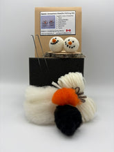 Load image into Gallery viewer, Sweet Snowmen Needle Felting Kit
