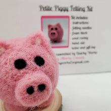 Load image into Gallery viewer, pig needle felting kit