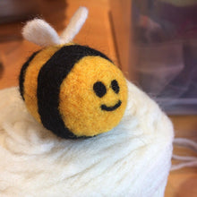 Load image into Gallery viewer, felted bee